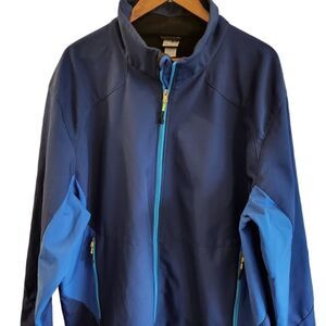 Champion C9 men's blue zip front venture dry jacket size XXL